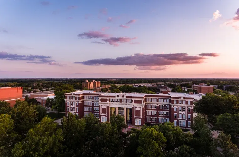 Plumb Hall Aerial